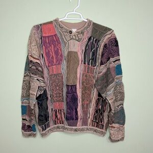 VTG COOGI cotton authentic 3D Cosby sweater XL 90’s crew neck hip hop neutral